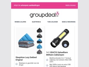 Bekijk de beste deals van deze week!