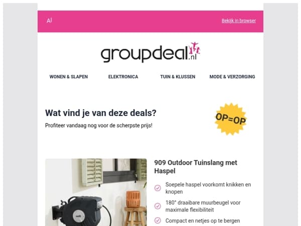 Iedere dag de beste aanbiedingen voor jou