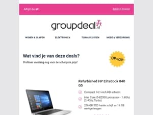 Korting, korting en nog eens korting!