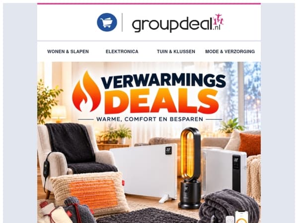 🔥Verwarmingsdeals: maak het lekker warm in huis!