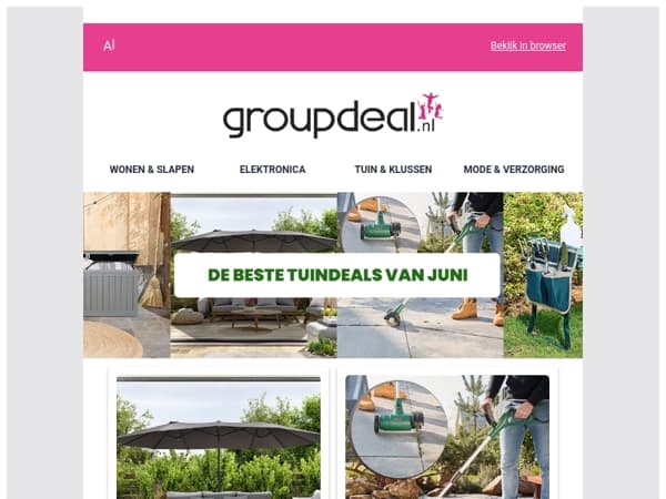 De BESTE tuindeals van juni! ✂️🌳