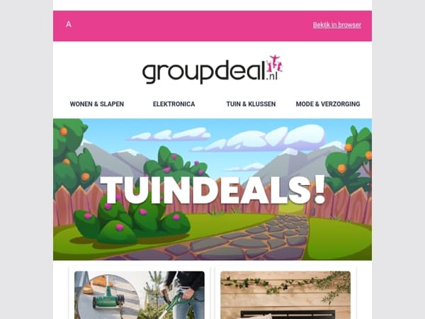 De leukste tuindeals in onze webshop! 👨‍🌾🌳