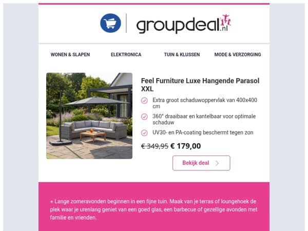 ☀️ Creëer jouw perfecte buitenplek deze zomer