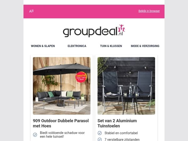 Bekijk de beste deals van deze week!