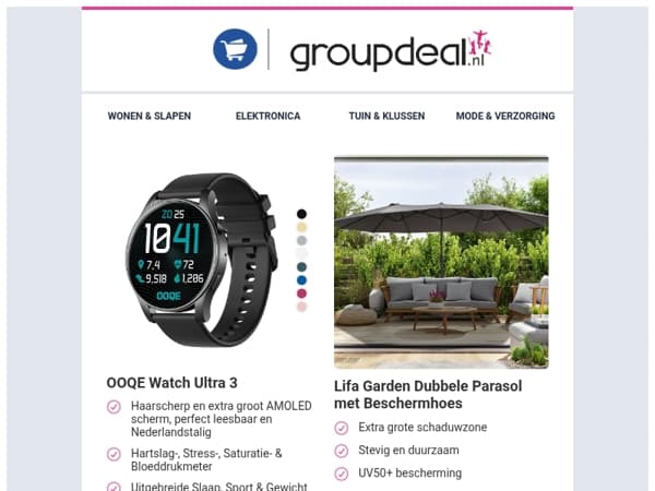 Bekijk de beste deals van deze week!