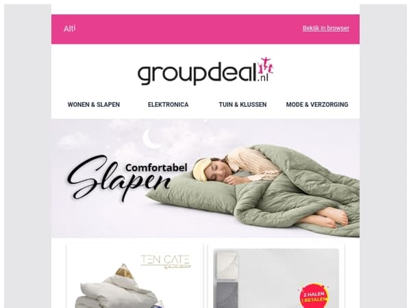 Geef je nachtrust de aandacht die het verdient 💛🛏️