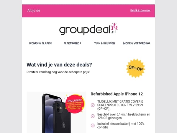 Deze aanbiedingen wil je niet missen