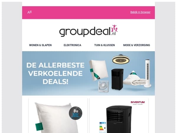 Hittealarm! Verkoel jouw huis met deze deals 🌡️❄️