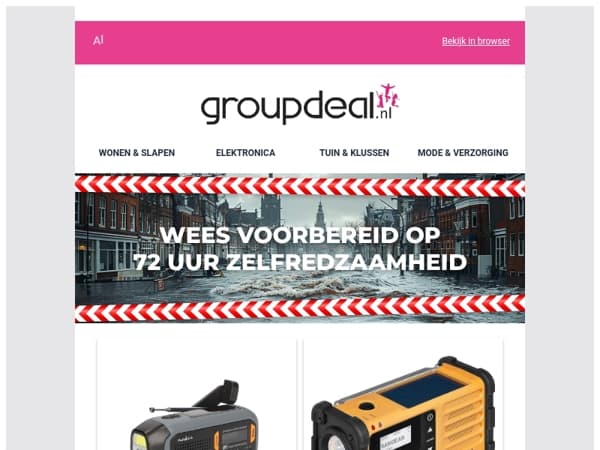 Ben jij voorbereid als de stroom uitvalt? ⚡