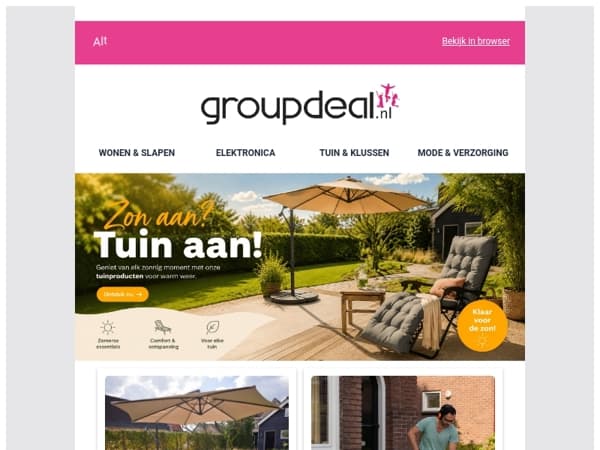 ☀️ Klaar voor de zonnigste dagen van het jaar?