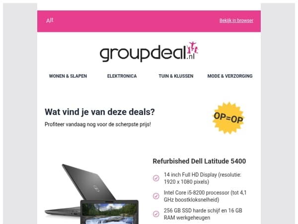 Deze aanbiedingen wil je niet missen