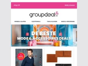 De mooiste mode & accessoires deals! 👕👖🧢