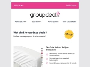 Korting, korting en nog eens korting!