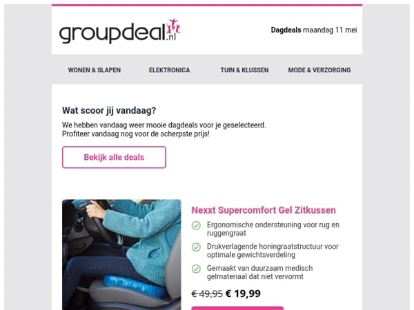 Klaar om te besparen? Bekijk snel de dagdeals