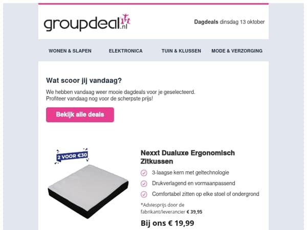 Ervaar comfort met Nexxt Dualuxe Zitkussen! 🪑
