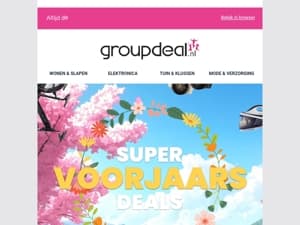 De ALLERBESTE voorjaarsdeals! 🌳🌿🌸