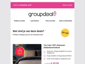 Deze aanbiedingen wil je niet missen