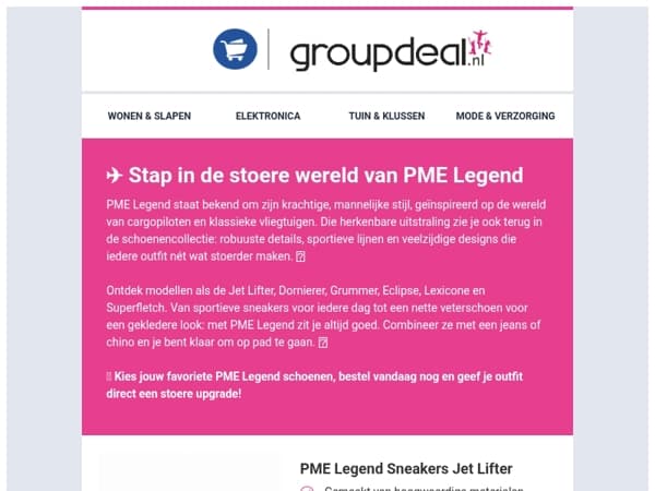 Stap in de wereld van PME Legend ✈️