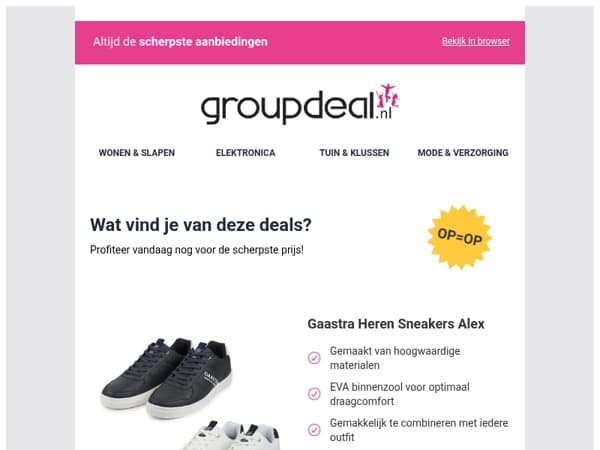 Iedere dag de beste aanbiedingen voor jou
