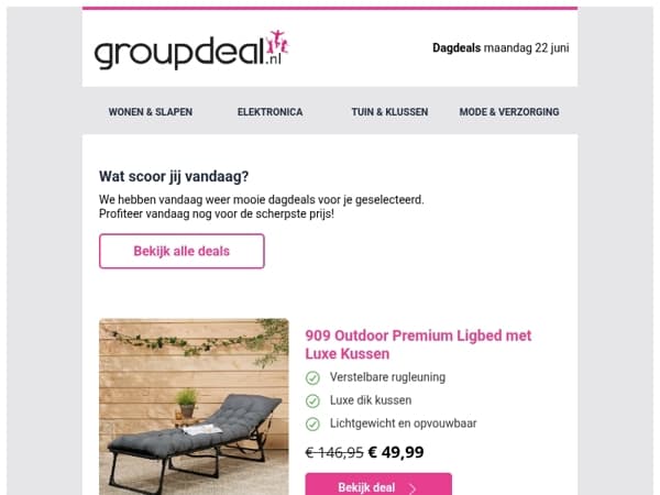 Klaar om te besparen? Bekijk snel de dagdeals
