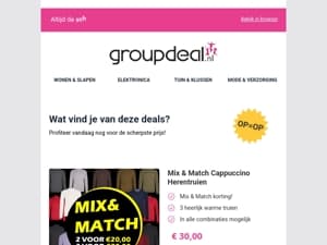 Pak deze deals voordat ze verdwijnen!