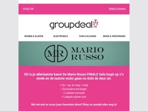 📢 Mario Russo FINALE Sale