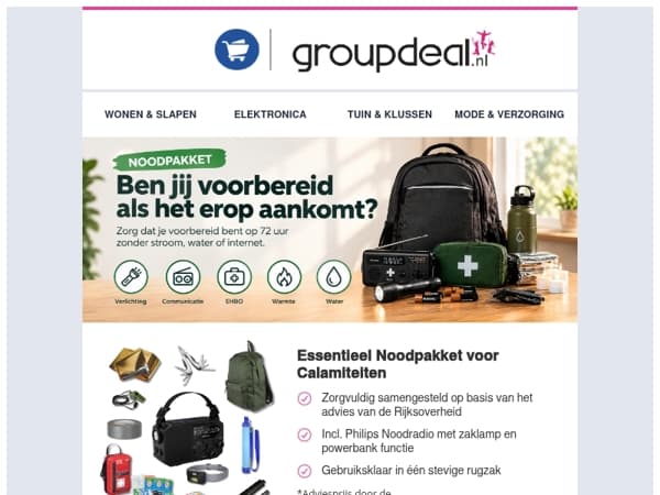 Ben jij voorbereid op een noodsituatie? 🚨