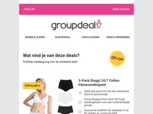 Deze aanbiedingen wil je niet missen