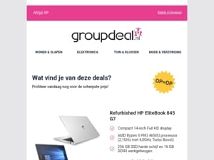 Iedere dag de beste aanbiedingen voor jou