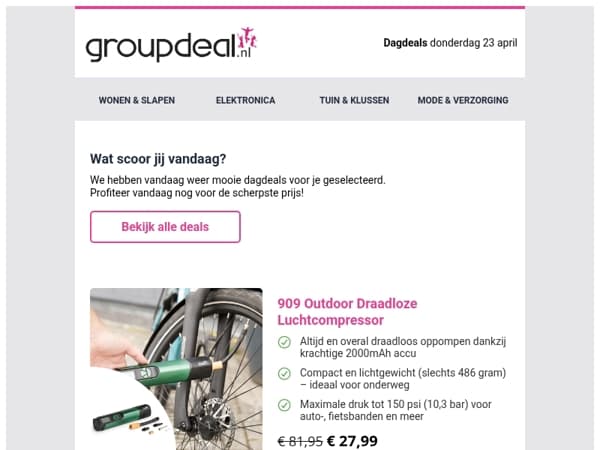 Pak deze deals voordat ze verdwijnen!