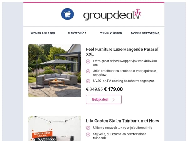 🌿 Vakantie in eigen tuin begint hier