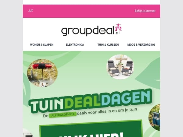TUINDEALDAGEN: De allergroenste tuindeals! ✂️🌳