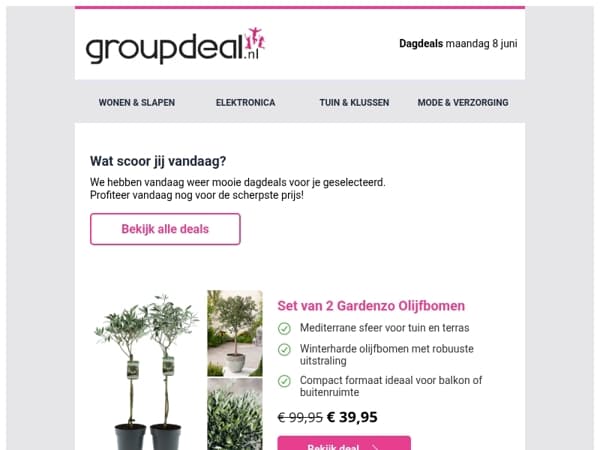 Klaar om te besparen? Bekijk snel de dagdeals