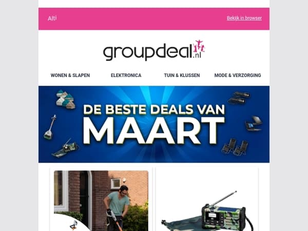 SUPERSALE: De allerbeste deals van Maart! 🚀💸