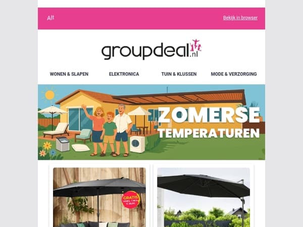 De beste zomerdeals: Bereidt je voor op het lekkere weer! 🌞🌺🌴