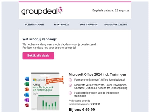 Ontdek Microsoft Office 2024 met unieke deals! 💻