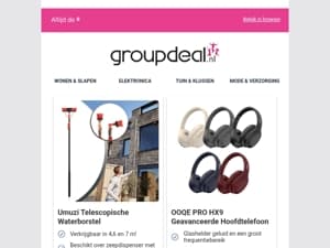 Bekijk de beste deals van deze week!
