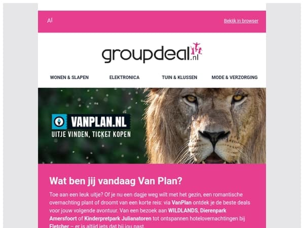 Tijd voor een dagje weg? Ontdek jouw volgende uitje 🎟️