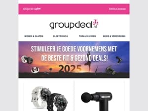 Nieuwjaarskorting op de beste goede voornemens deals! 🍎💪🥗