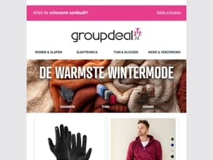 Kom de winter door met de warmste mode!🧤🧣👢