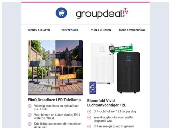 Bekijk de beste deals van deze week!