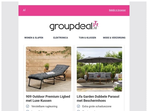 Bekijk de beste deals van deze week!