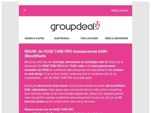 NIEUW ✨ de OOQE TUNE PRO - compact, krachtig en betrouwbaar