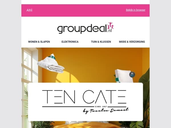 TEN CATE ZOMERDEALS: De beste slaapdeals voor de warmere dagen! 🛏️☀️😴