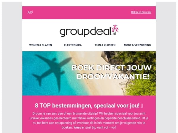 De TOP vakantiebestemmingen! Boek ze direct! 🏝️✈️
