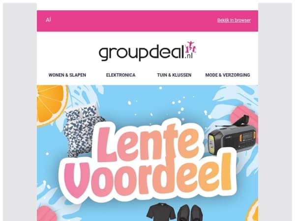 De beste deals van maart staan nu voor je klaar!