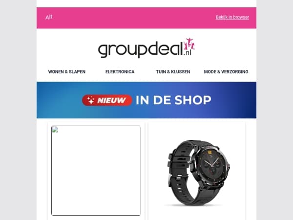 🆕 GLOEDNIEUWE ITEMS: De nieuwste deals voor jou op een rijtje!