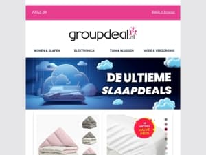 De ultieme slaapdeals! 😴🛏️