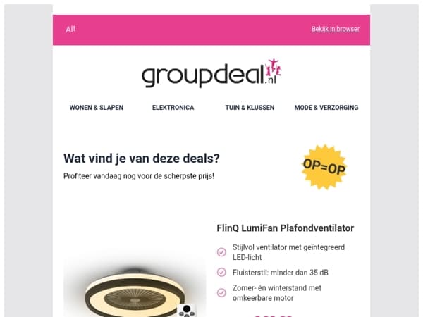 Deze aanbiedingen wil je niet missen