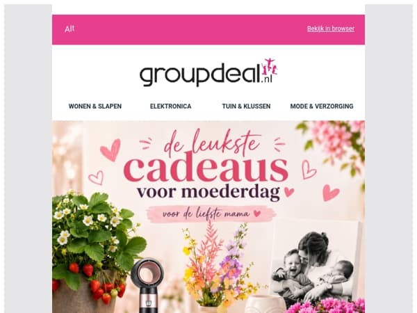 De leukste cadeaus voor moederdag 💗